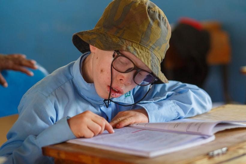 Learners in a classroom.