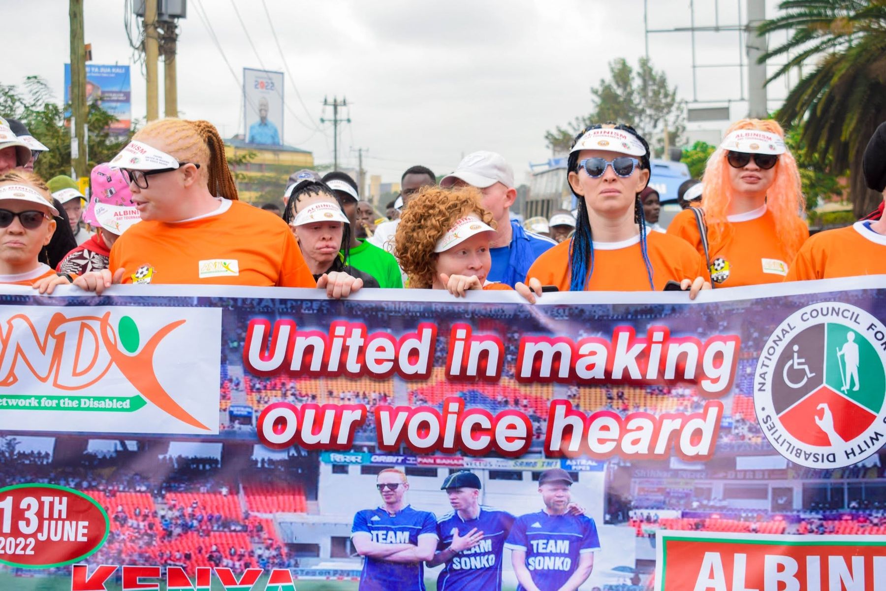 International Albinism Awareness Day 2022, marked by the Black Albinism community.